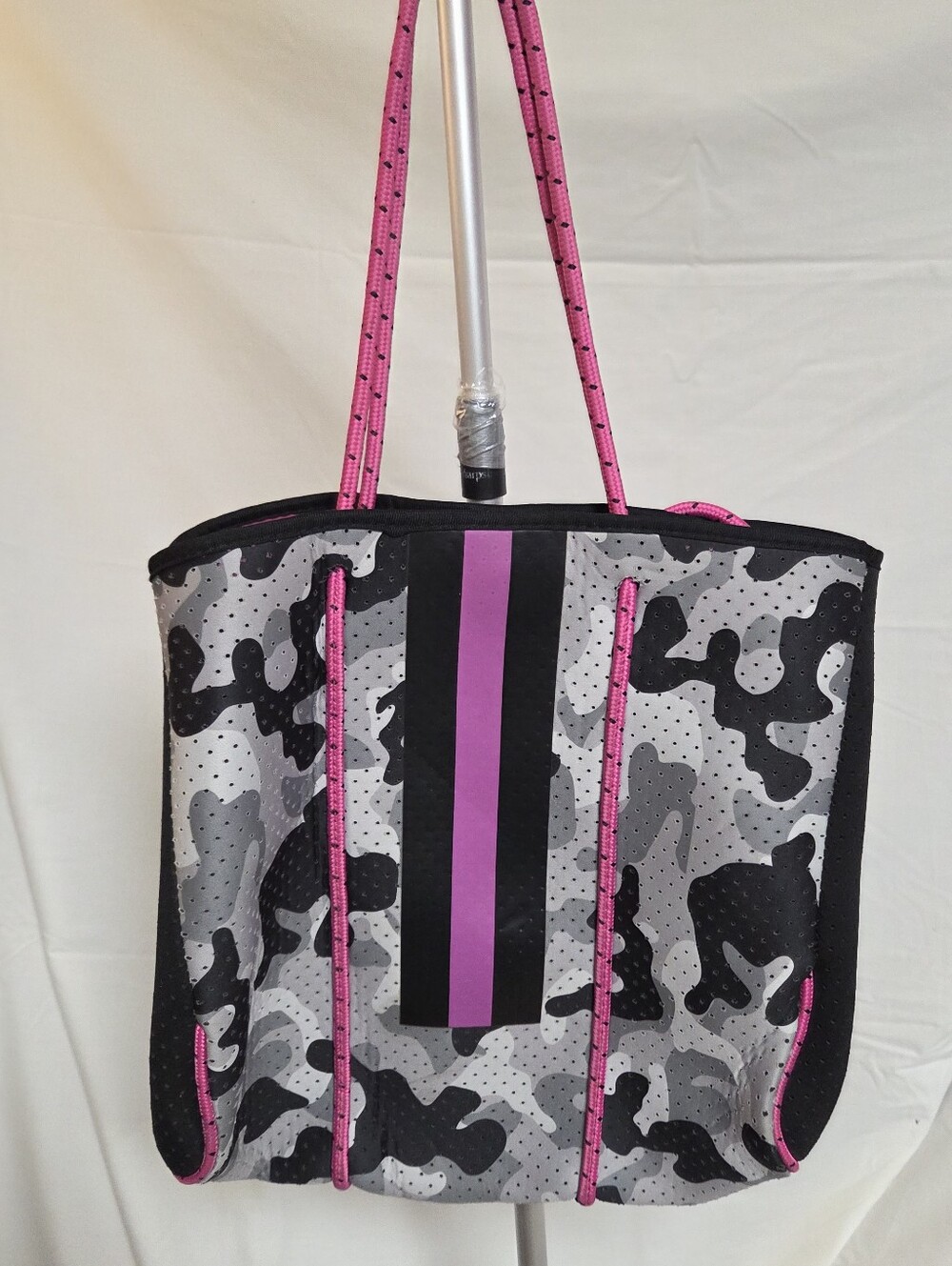 Neoprene Camo Beach Tote Bag